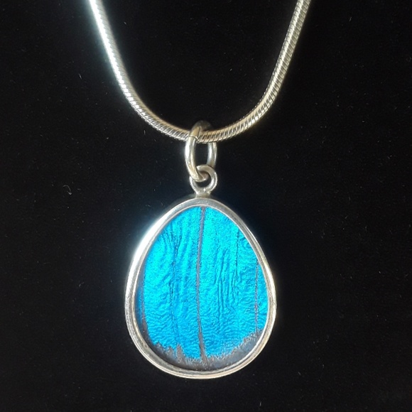 Italy Jewelry - Butterfly wing necklace